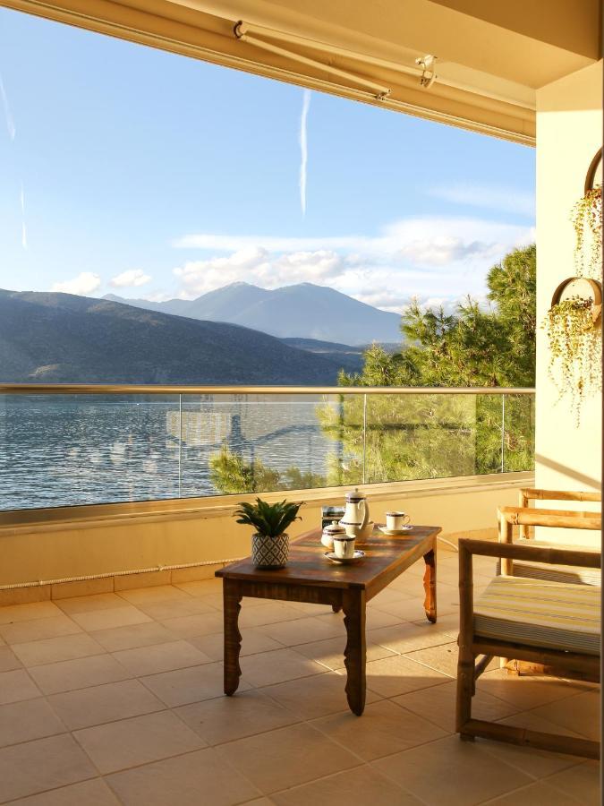 Beach House In Itea-Delphi Luaran gambar